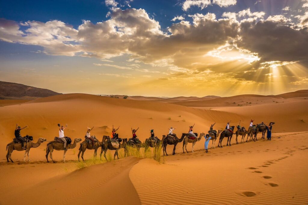 Sunset Camel Trek in Merzouga
